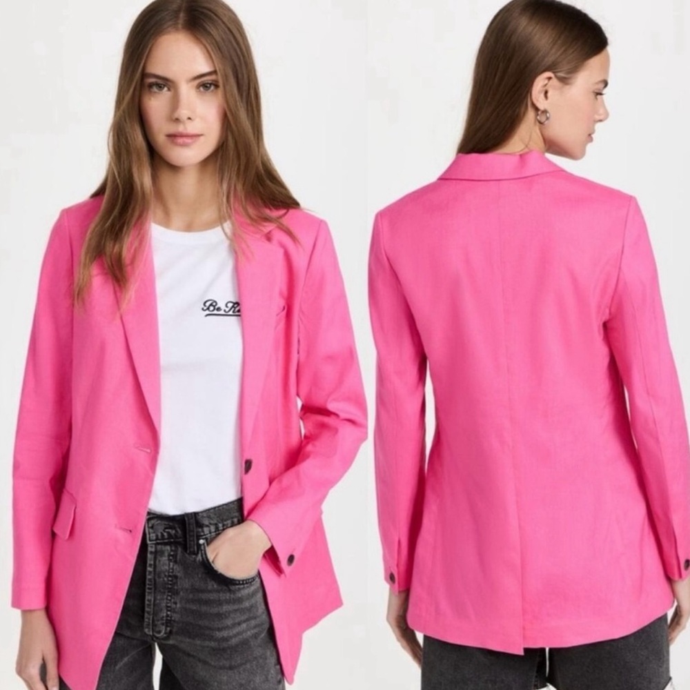 Rag & Bone Charles Linen Blend Blazer